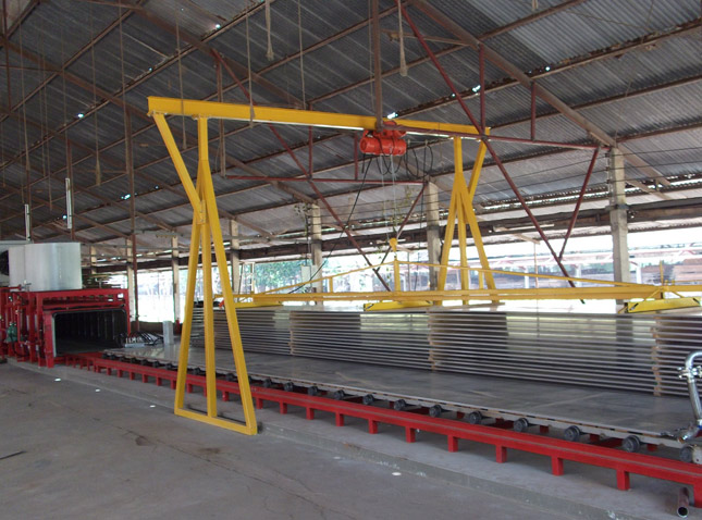 泰國特制 5 m3 壓板型真空干燥設備